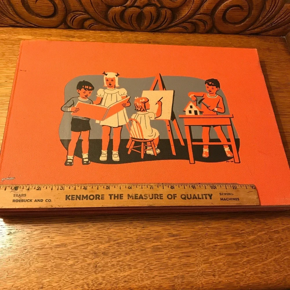 Vintage Childrens Books, Childcraft‎ Art  Music & Science and Industry, 1942 USA